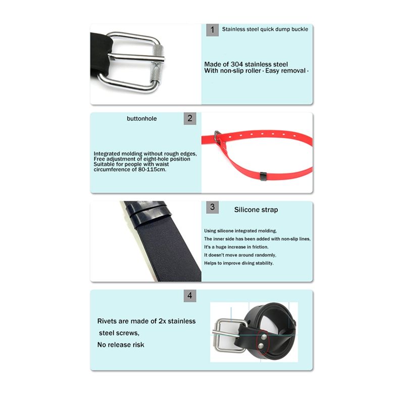 HOES-gewichtsriem, taille-gewi - Fishing Belt recensie en prijs