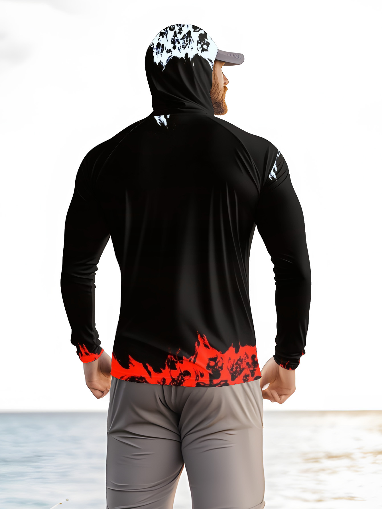 Heren Hoodie Vissershemd Lange - Fishing Shirt Uv Protection recensie en prijs