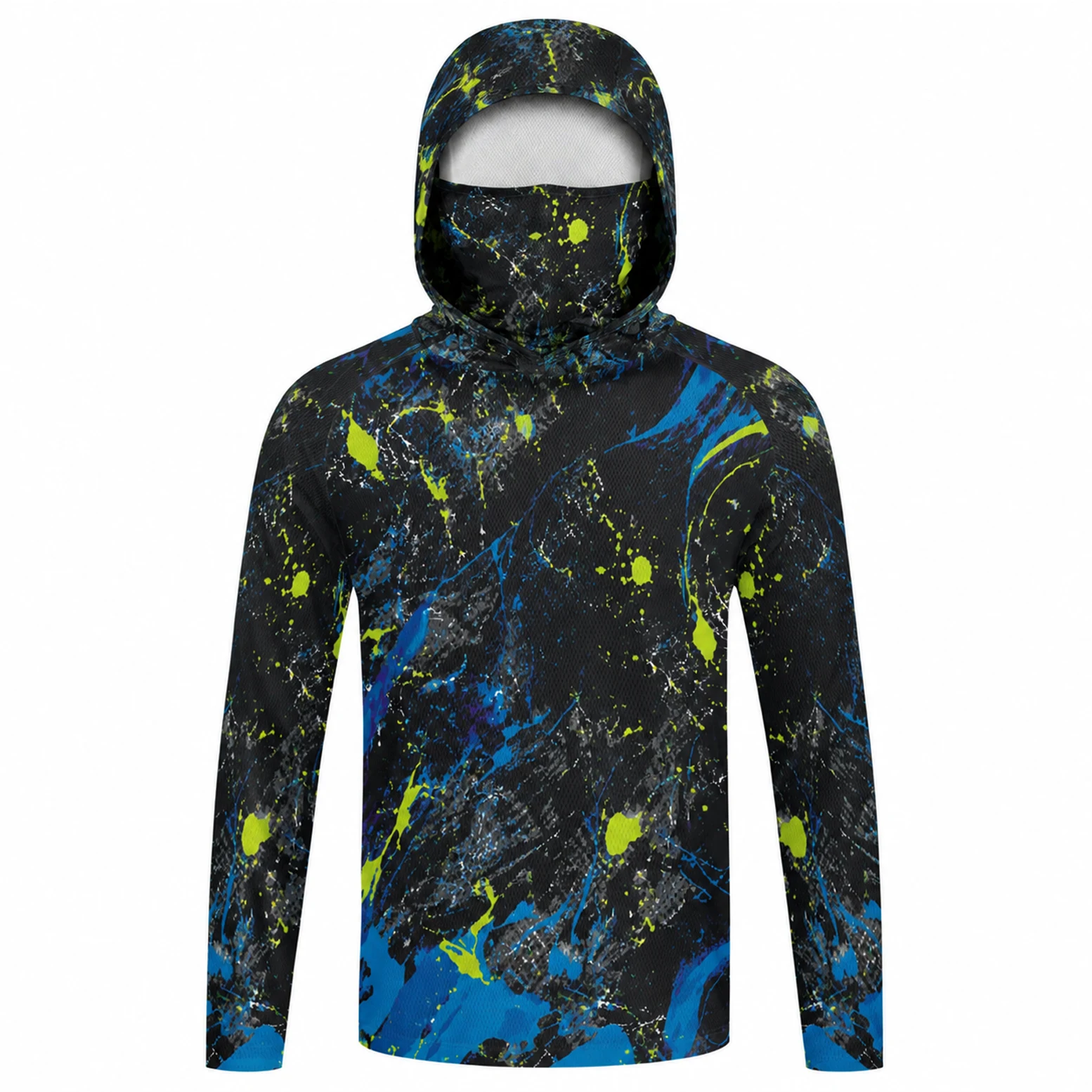 Herenvissershirt met capuchon, - Fishing Mask Sun Protection recensie en prijs